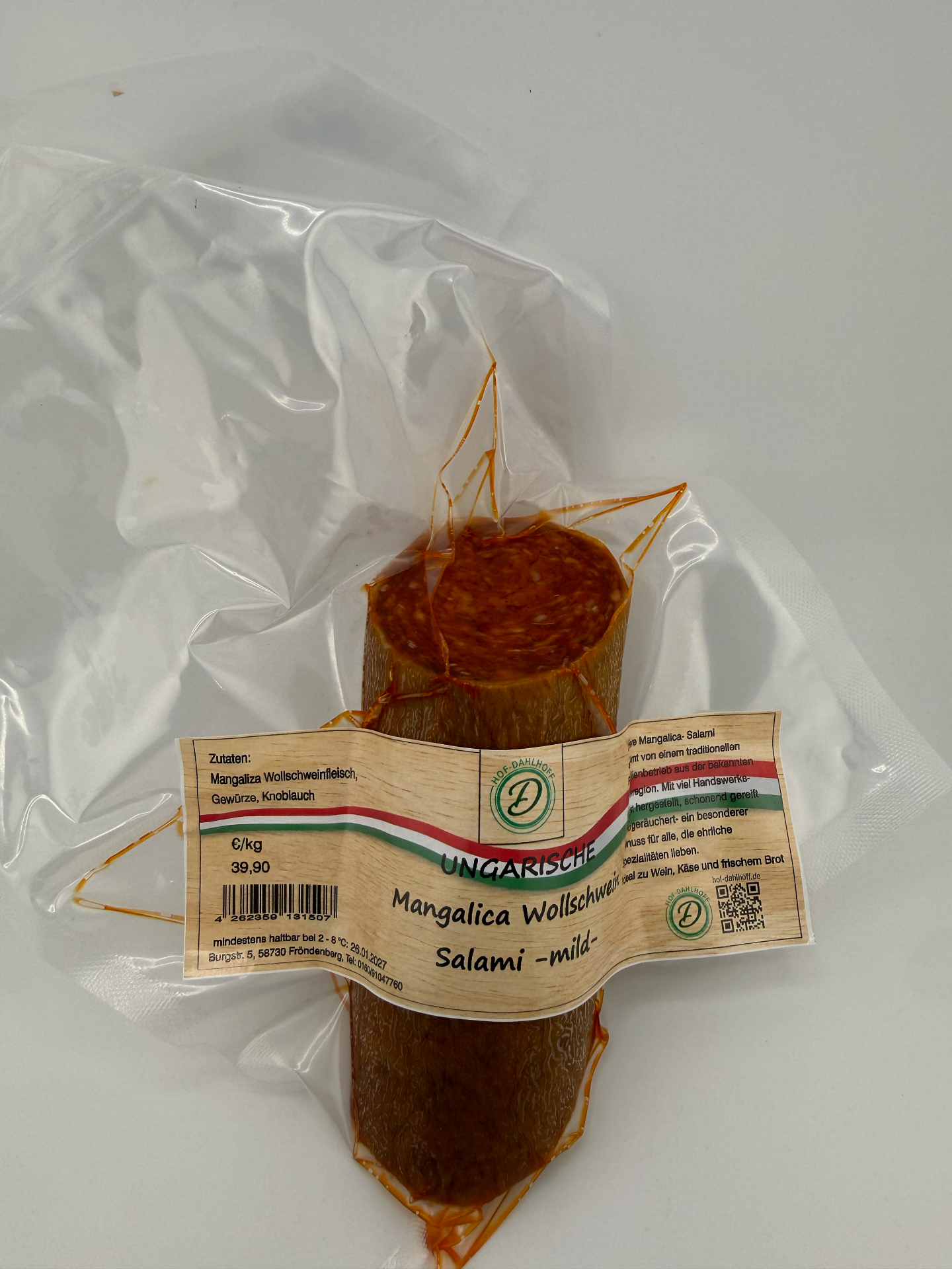 Ungarische Mangalica Salami